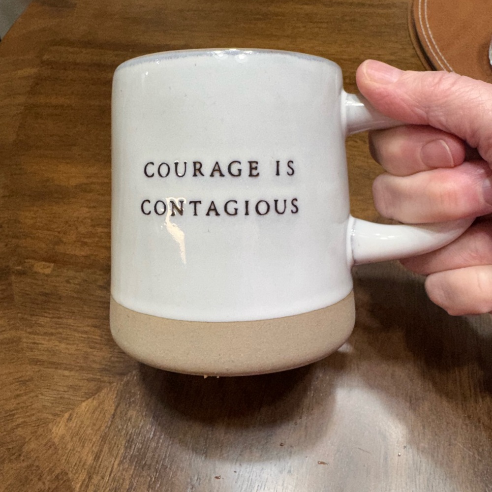 Hearth & Hand Magnolia 'Courage is Contagious' Mug